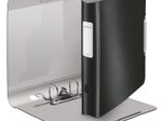LEITZ Ordner Rückenbreite 6.5 cm DIN A4 Kunststoff satin schwarz