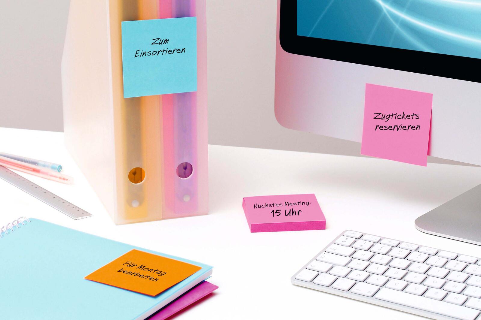 Post-it® Haftnotizen 7,6 x 7,6 cm