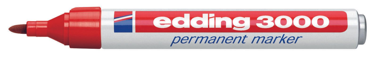 edding Permanentmarker 1.5 - 3.0 mm Rot
