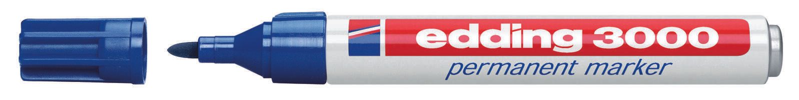 edding Permanentmarker 1.5 - 3.0 mm Blau
