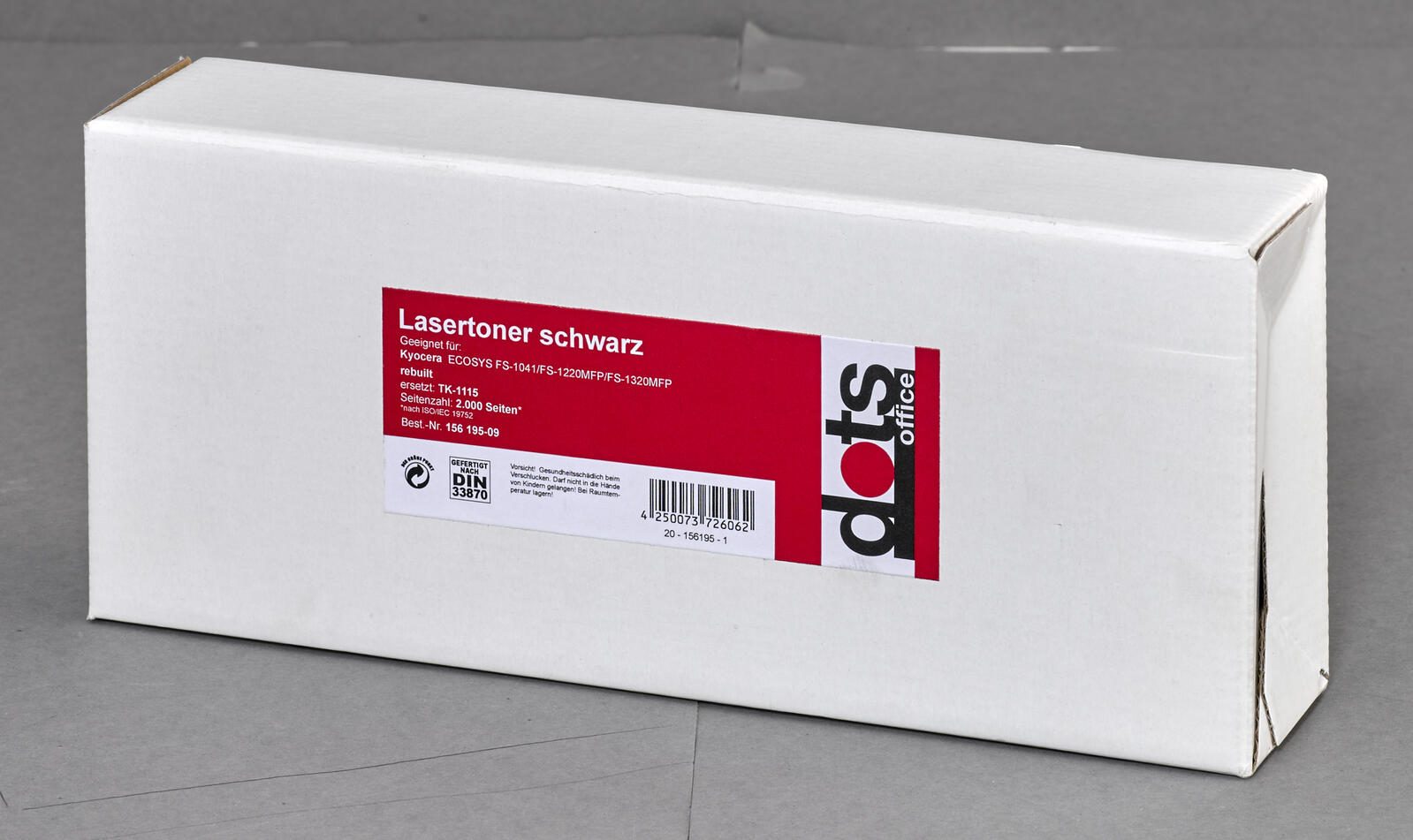 dots Toner kompatibel zu KYOCERA TK-1115 schwarz