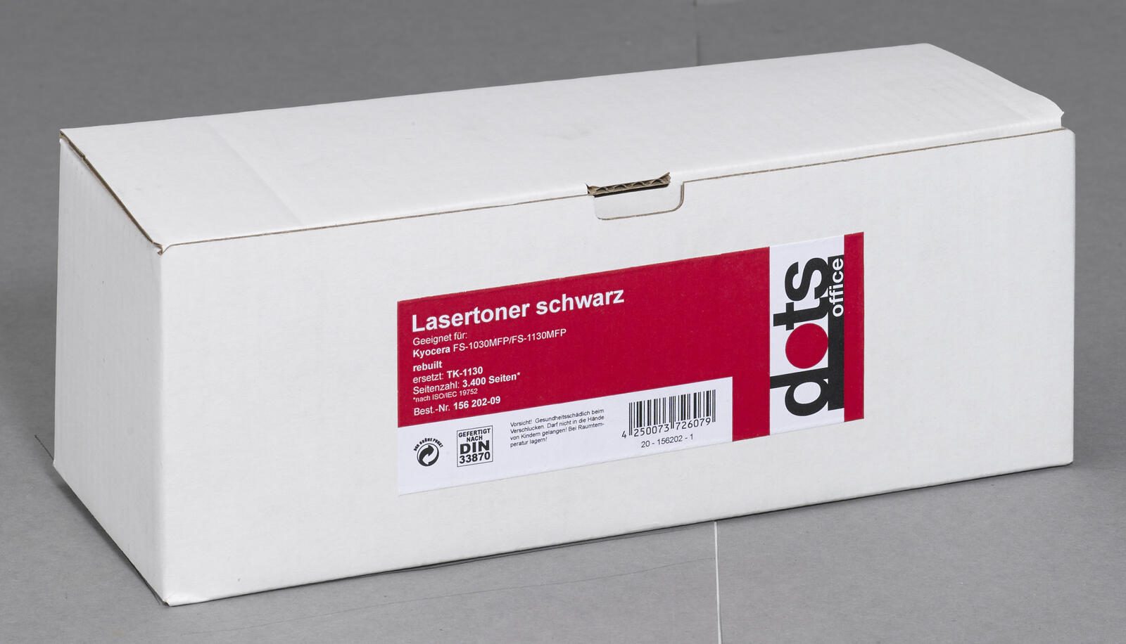 dots Toner kompatibel zu KYOCERA TK-1130 schwarz