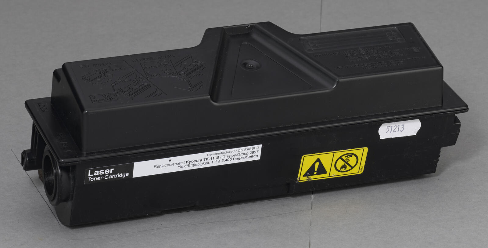 dots Toner kompatibel zu KYOCERA TK-1130 schwarz