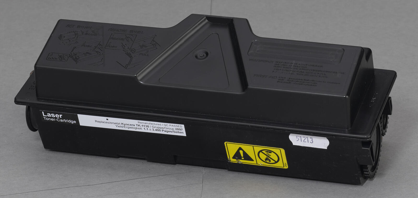 dots Toner kompatibel zu KYOCERA TK-1130 schwarz