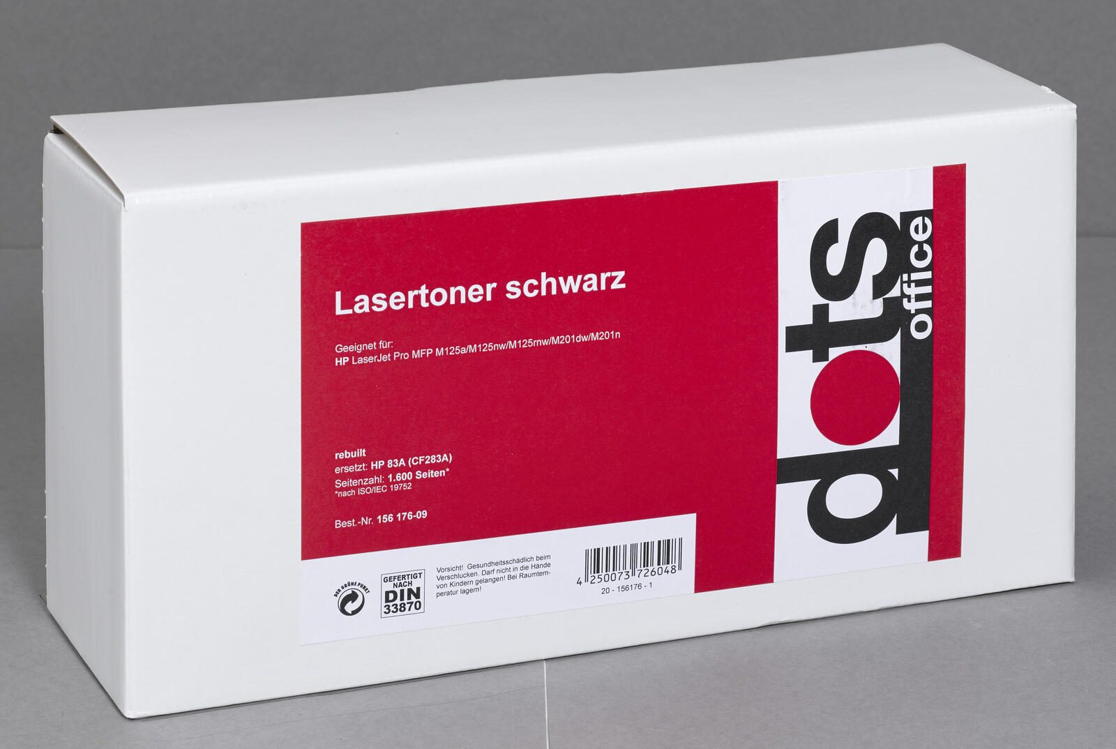 dots Toner kompatibel zu HP 83A (CF283A) schwarz