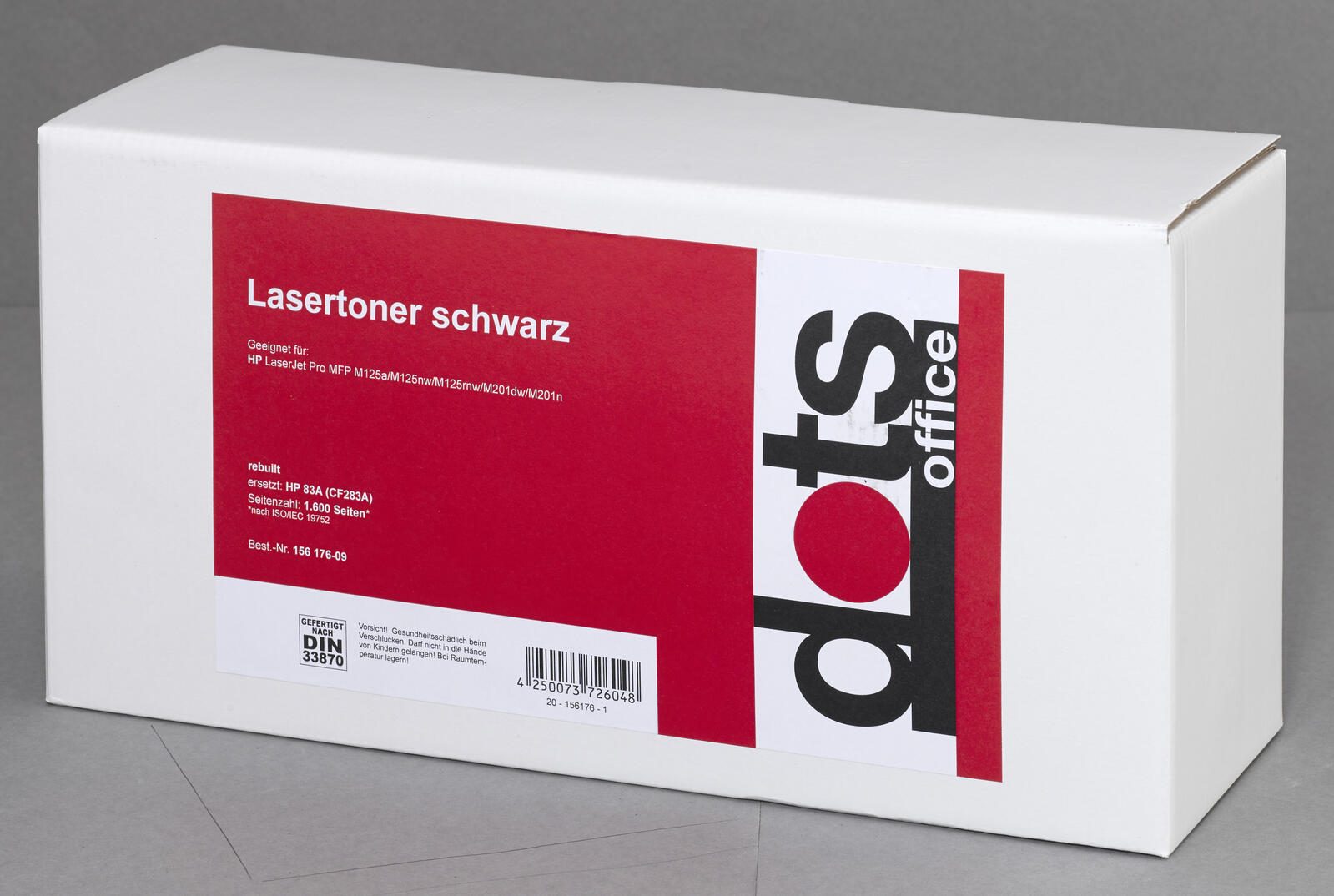 dots Toner kompatibel zu HP 83A (CF283A) schwarz