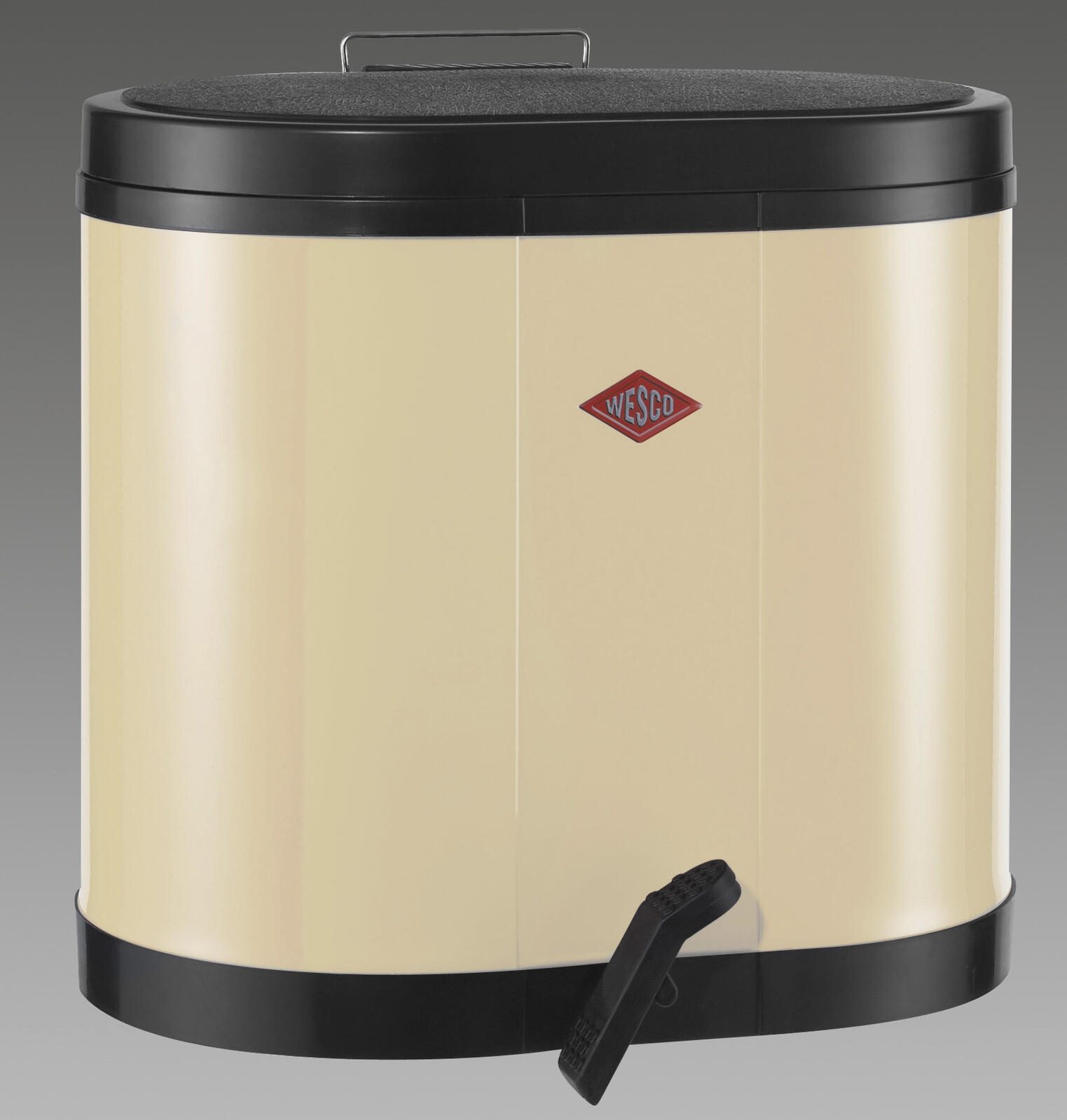 WESCO Mülltrenner 2x 15,0 l mandel