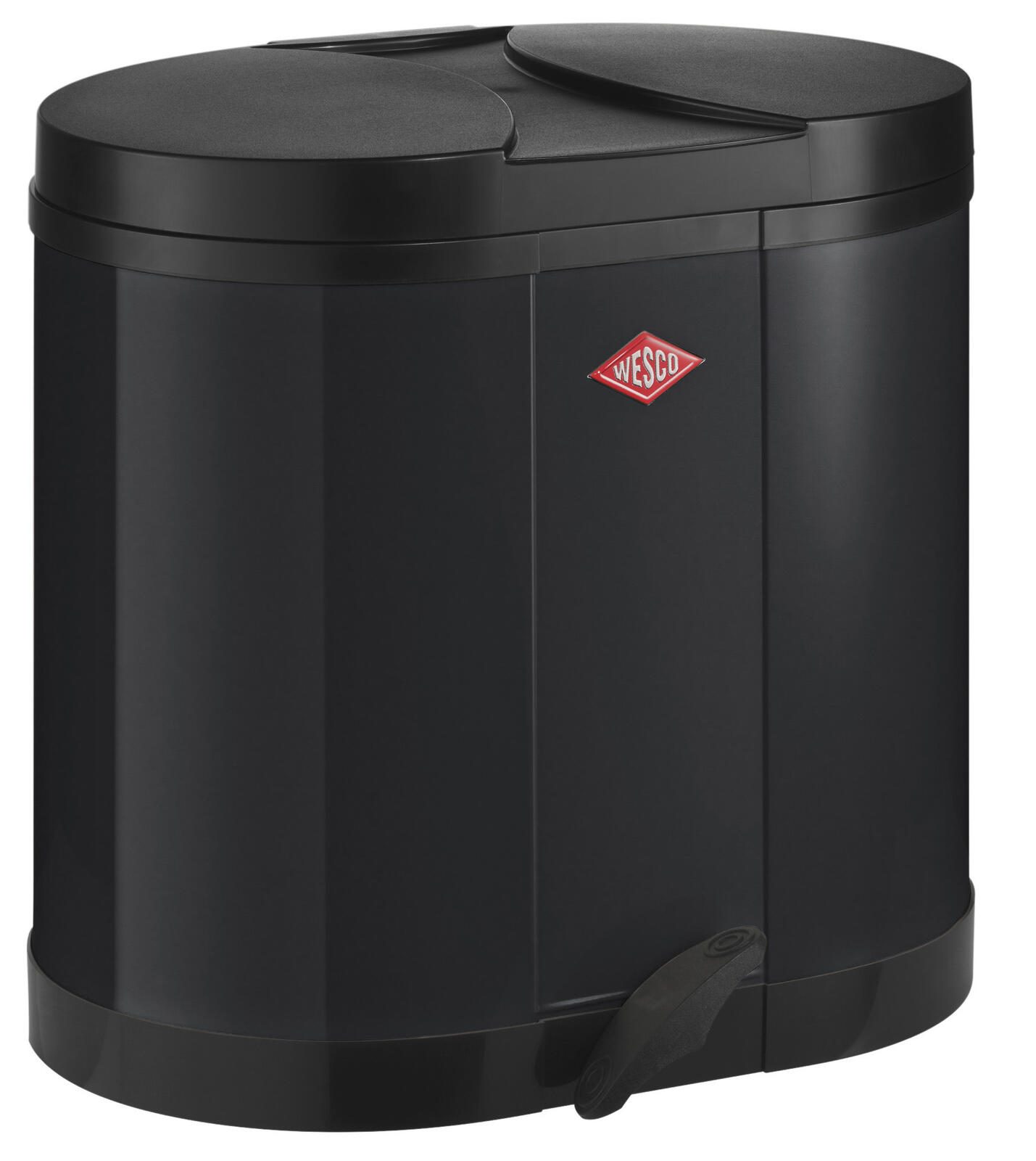 WESCO Mülltrenner 2x 15,0 l schwarz