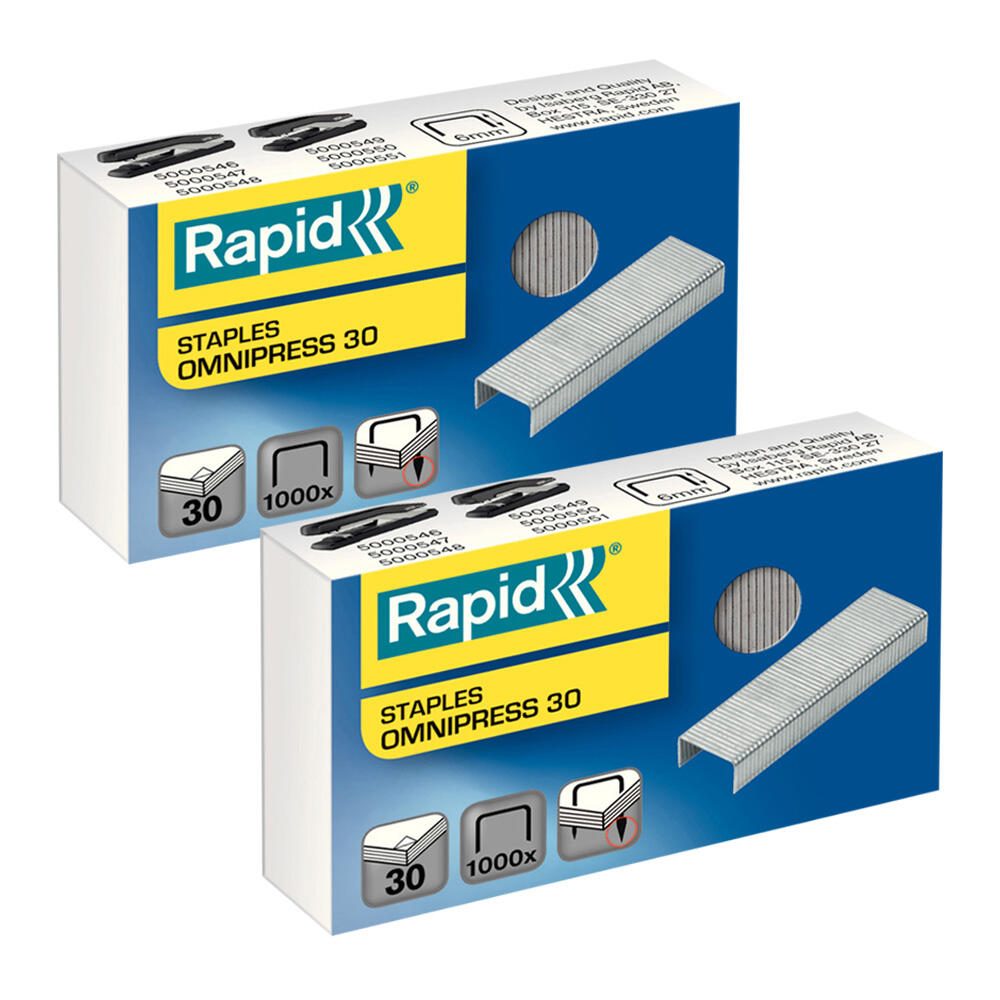 Rapid Heftklammern 12 mm Omnipress 60