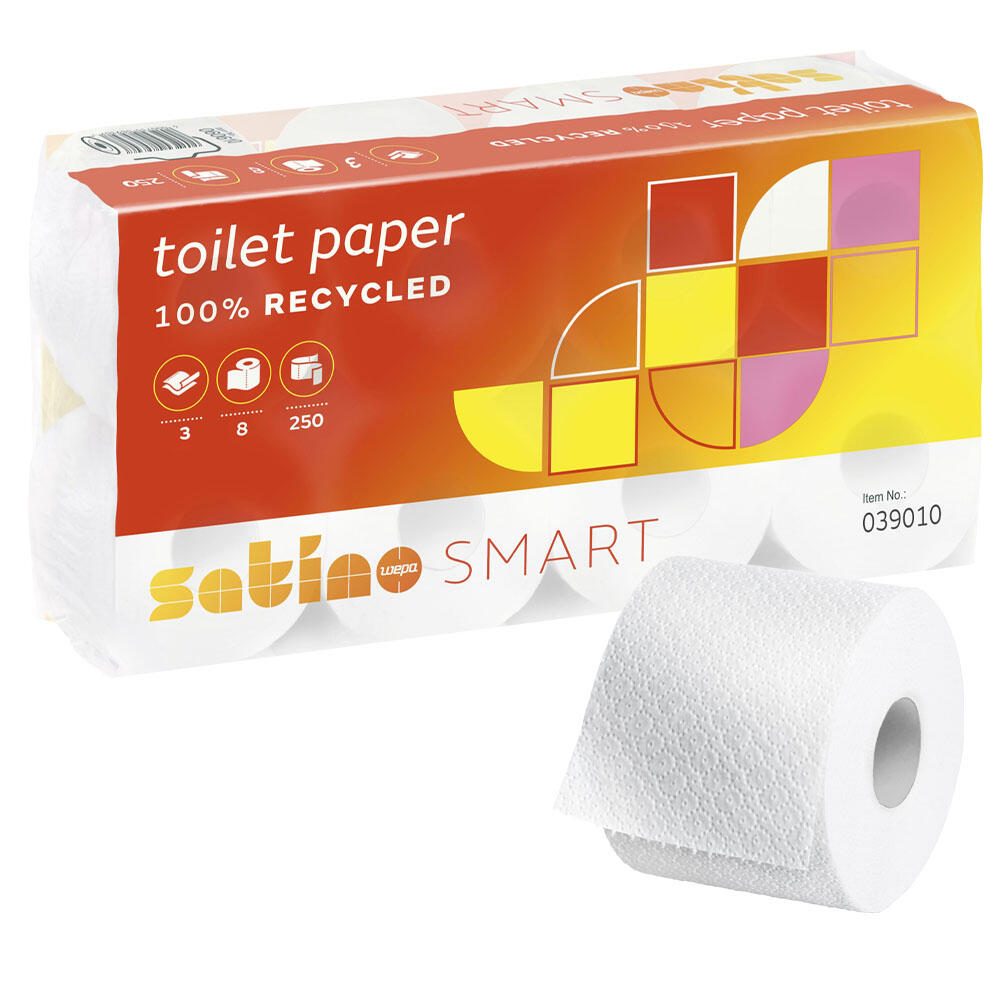 Satino by wepa Toilettenpapier 3-lagig