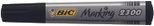 BIC® Permanentmarker 3.7 - 5.5 mm Schwarz
