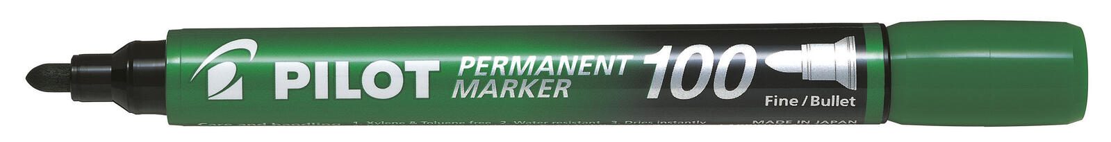 PILOT Permanentmarker 1.0 mm Grün