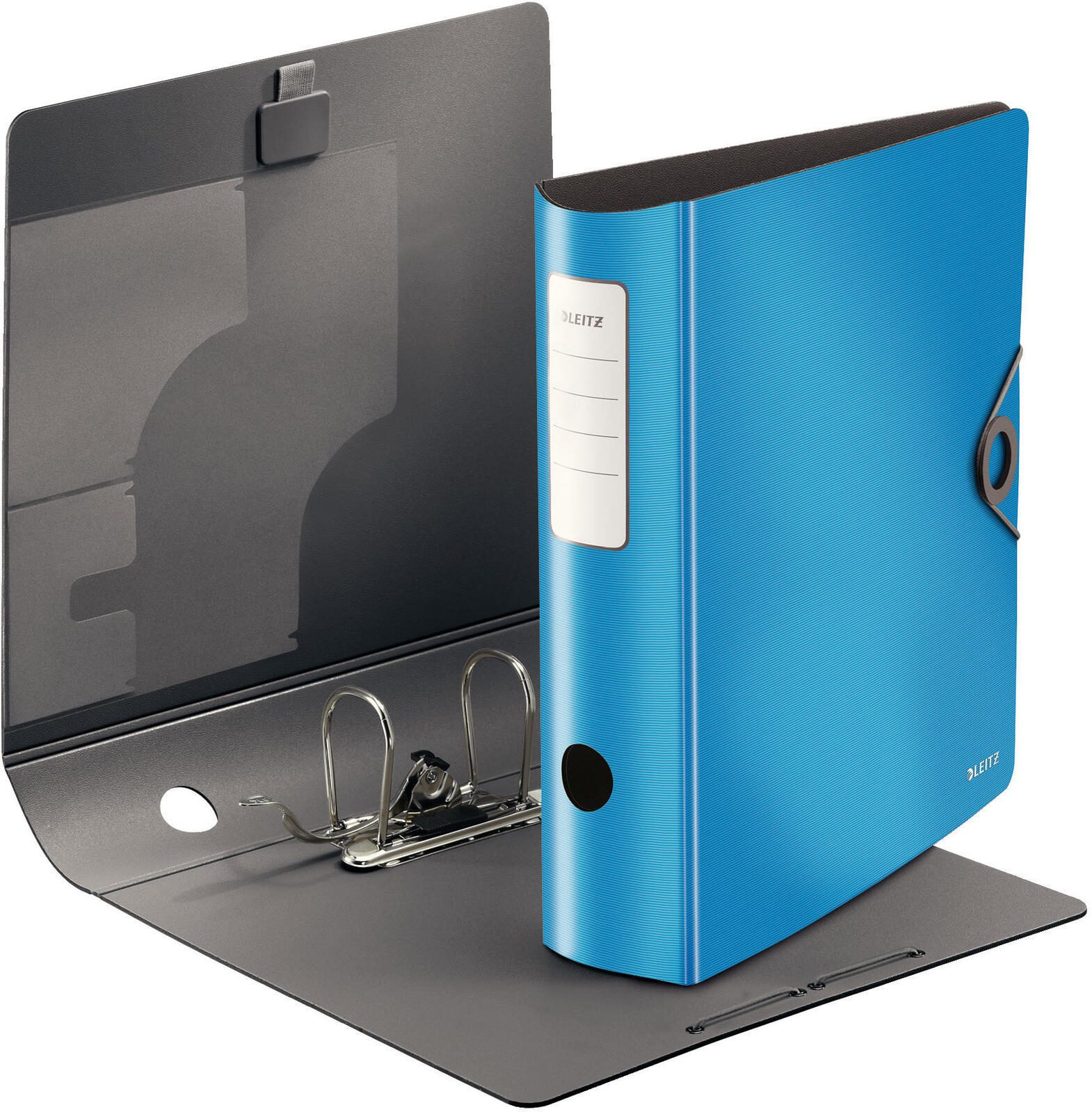 LEITZ Ordner Rückenbreite 8.2 cm DIN A4 Kunststoff hellblau