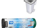 PAPSTAR Müllbeutel 140,0 l schwarz