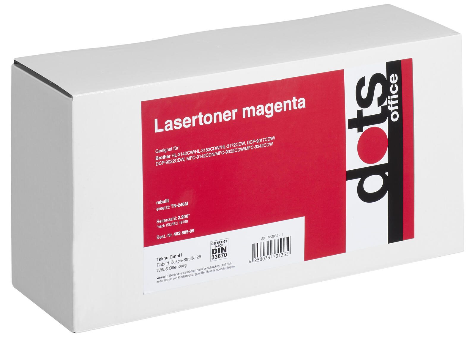 dots Toner kompatibel zu brother TN-246m magenta