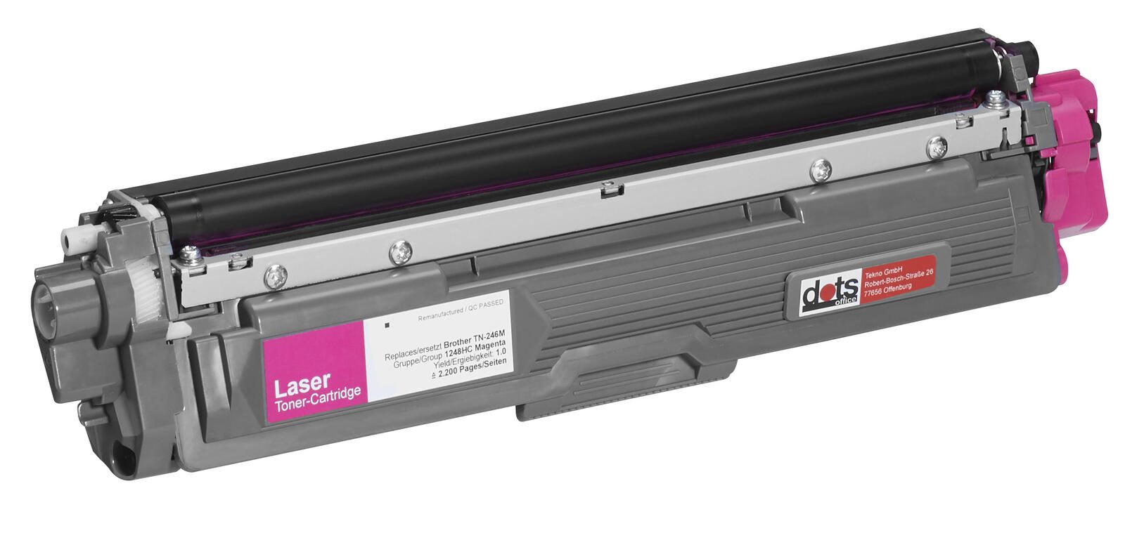 dots Toner kompatibel zu brother TN-246m magenta