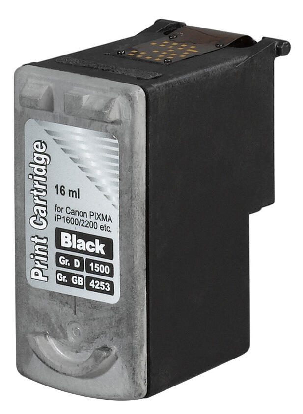 dots Druckerpatrone Dots Tinten ers.Canon PG-40 BK Schwarz