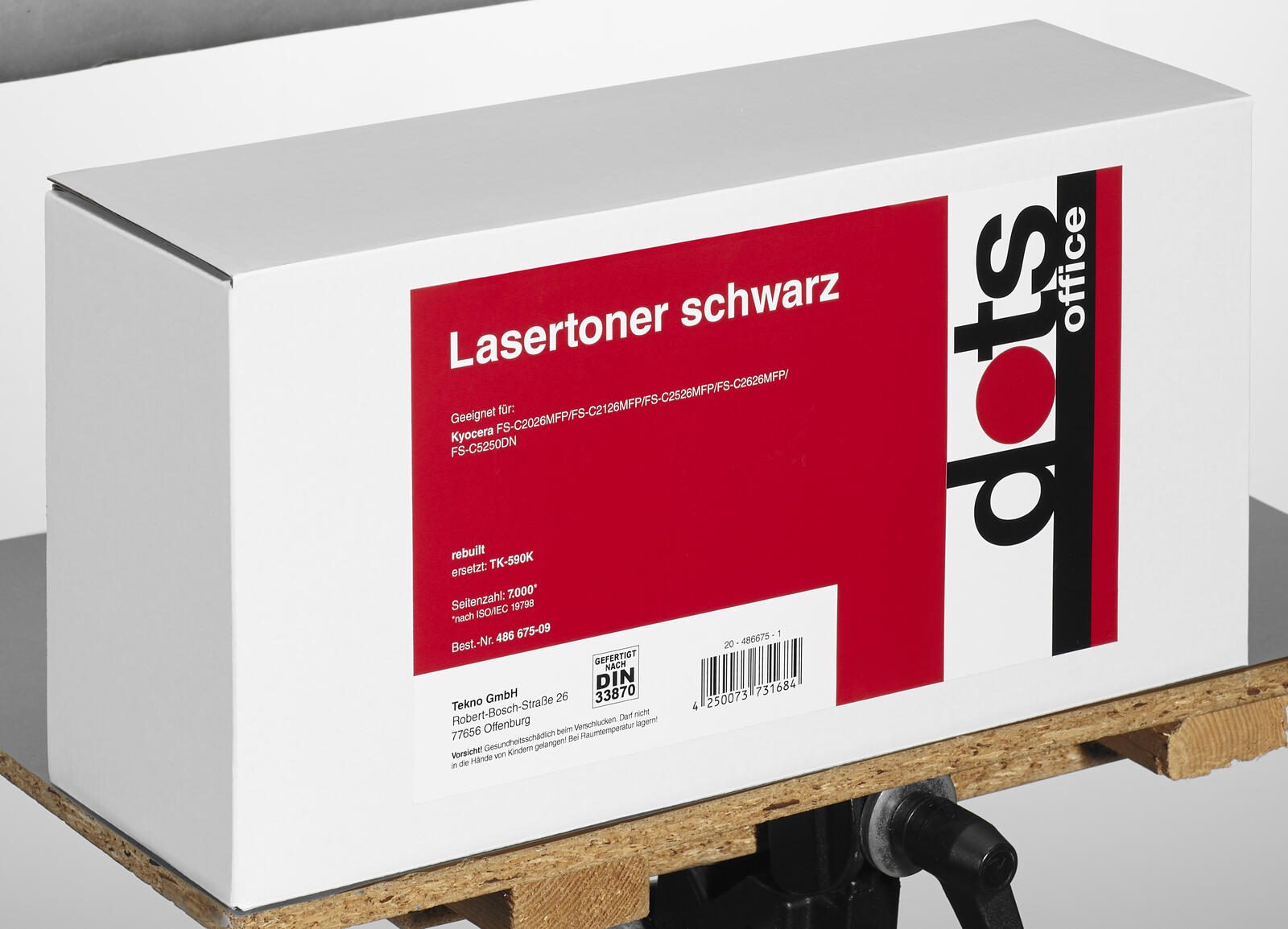 dots Toner kompatibel zu Kyocera TK-590K schwarz