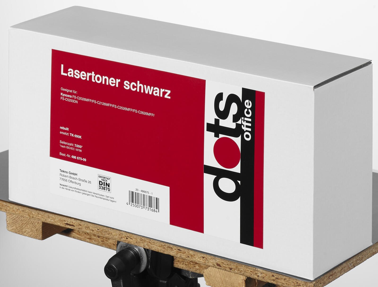 dots Toner kompatibel zu Kyocera TK-590K schwarz