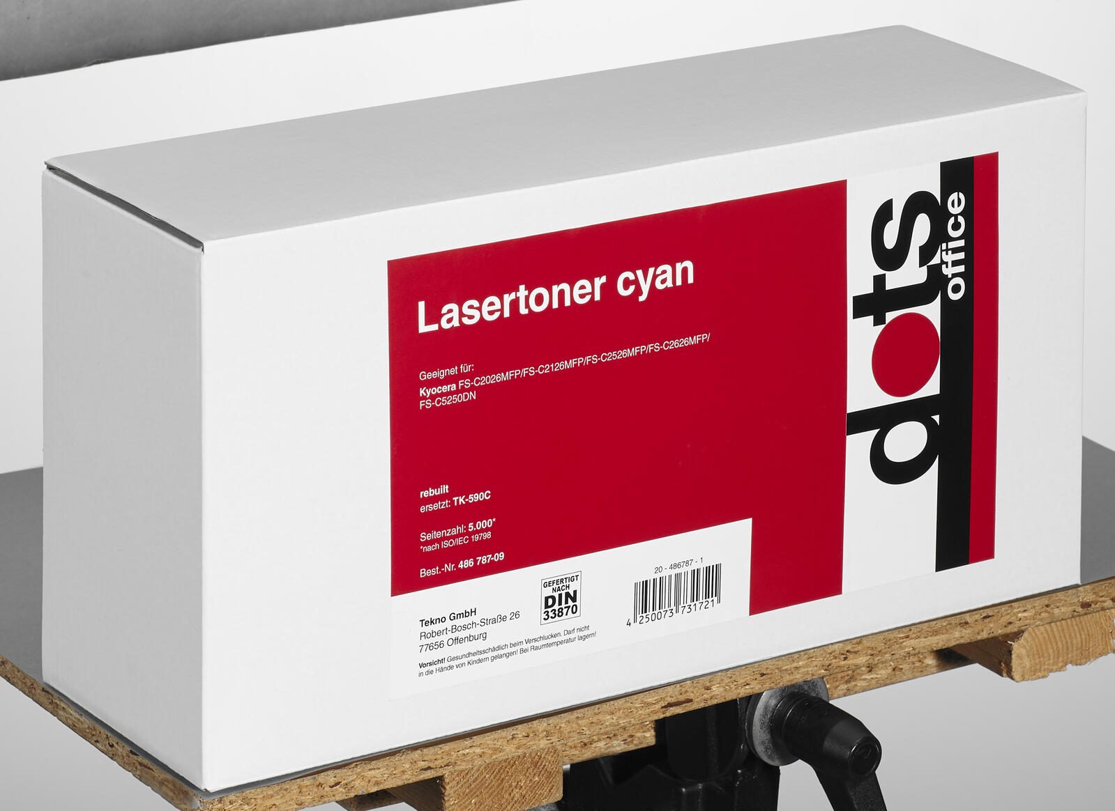 dots Toner kompatibel zu Kyocera TK-590C cyan