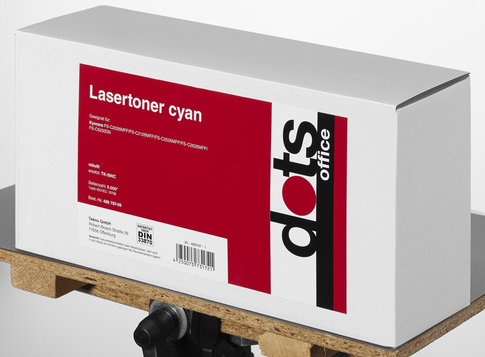 dots Toner kompatibel zu Kyocera TK-590C cyan