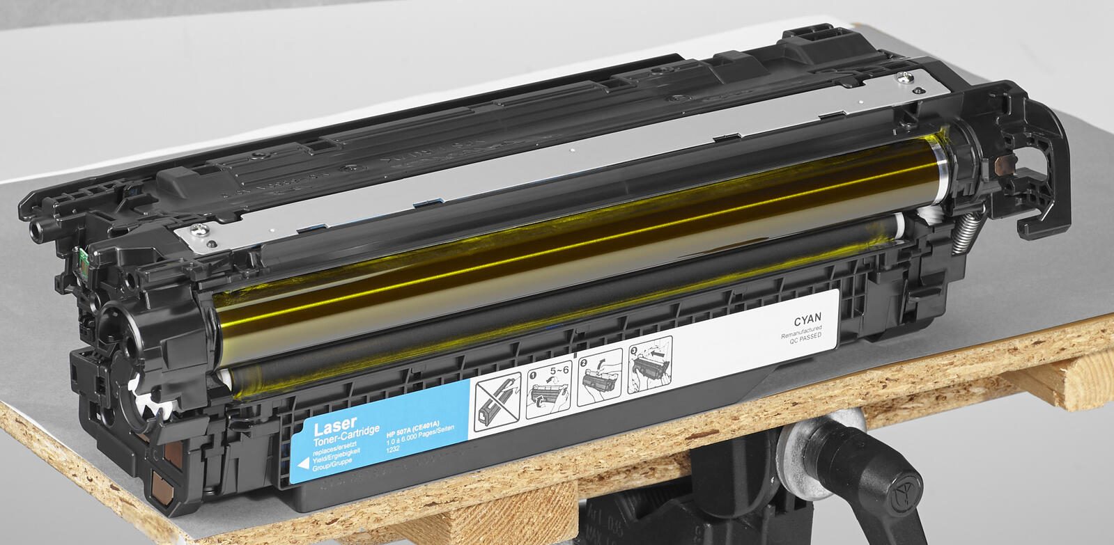 dots Toner kompatibel zu HP 507A (CE401A) cyan