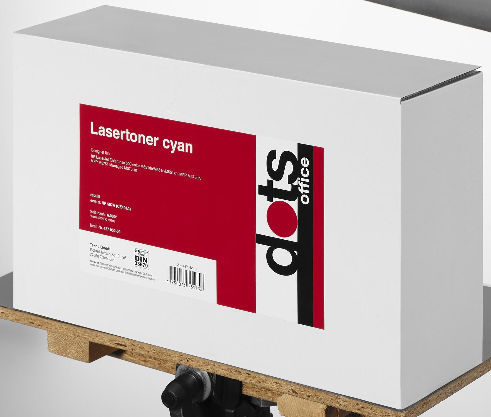 dots Toner kompatibel zu HP 507A (CE401A) cyan