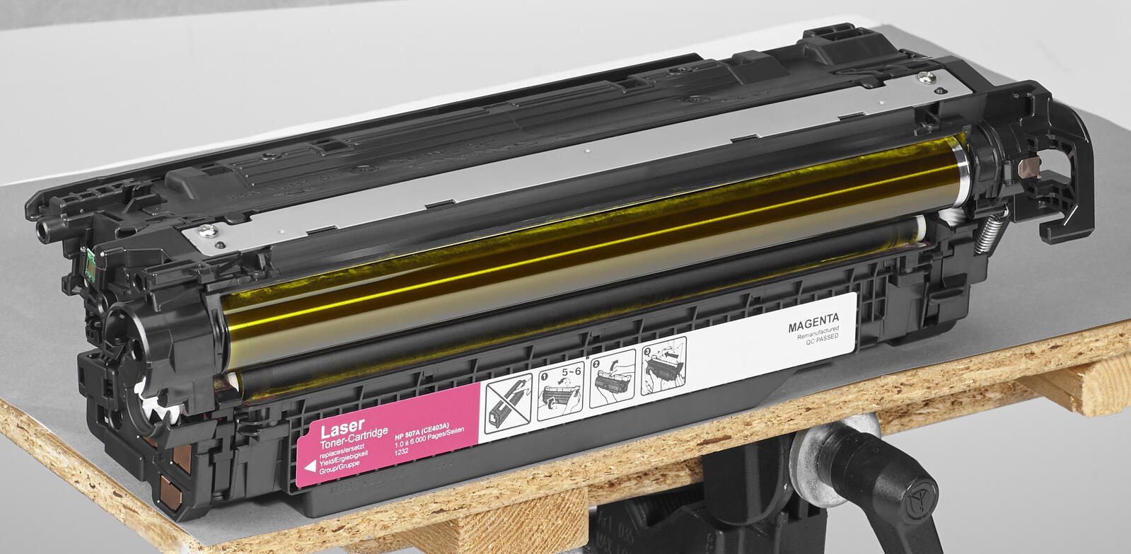 dots Toner kompatibel zu HP 507A (CE403A) magenta