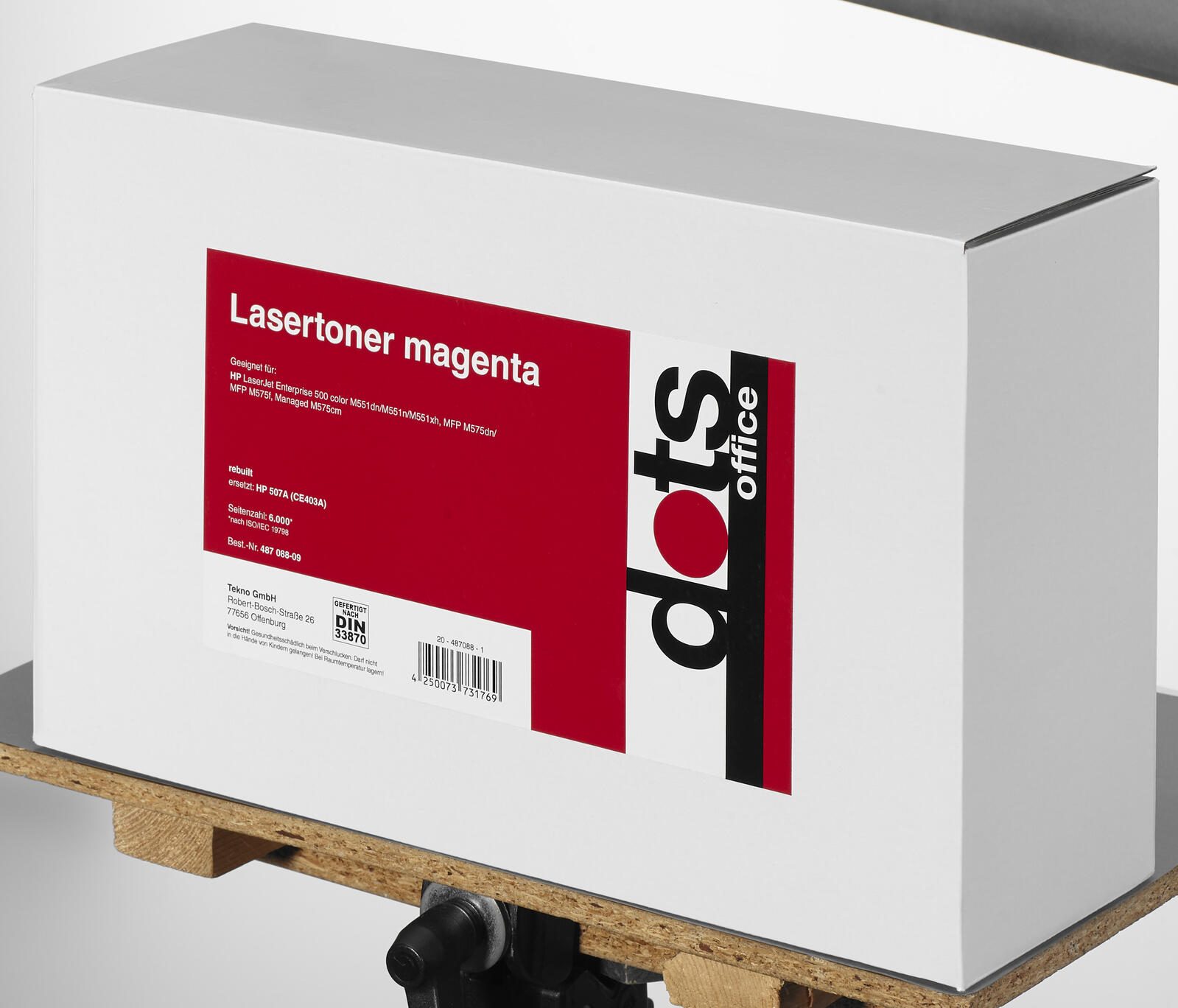 dots Toner kompatibel zu HP 507A (CE403A) magenta