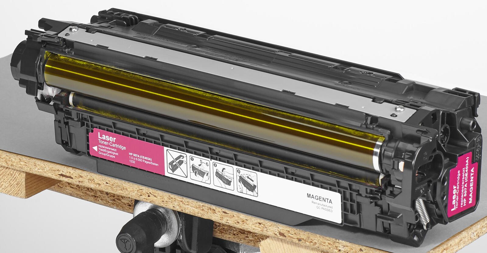 dots Toner kompatibel zu HP 507A (CE403A) magenta