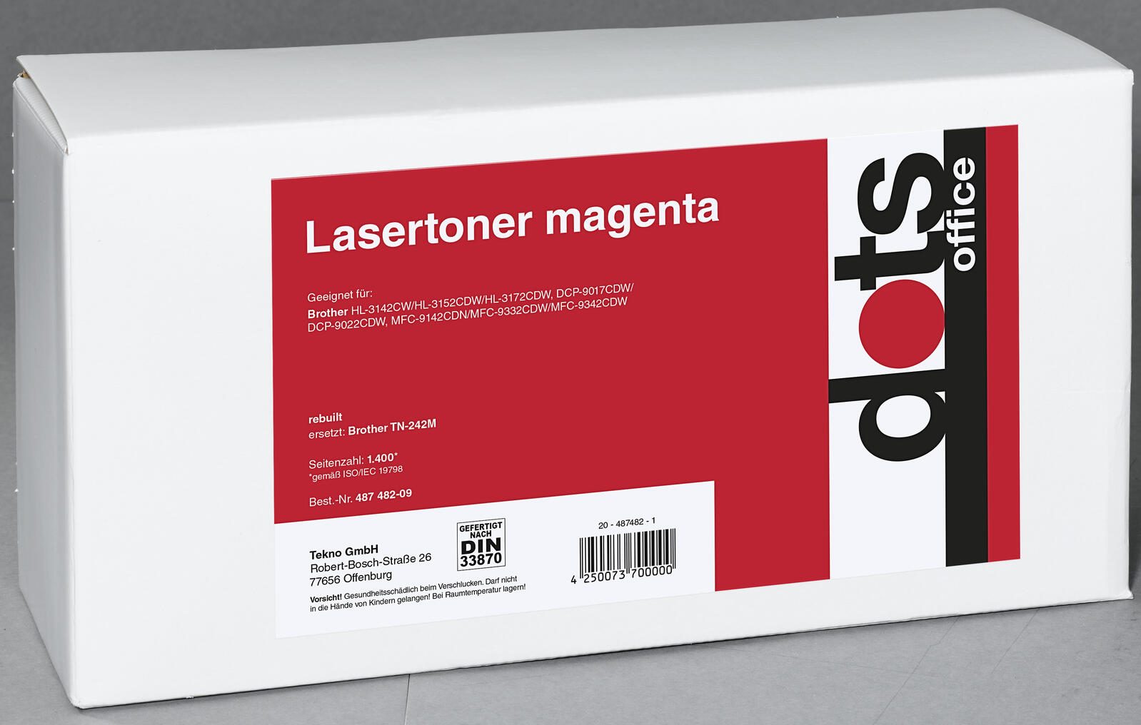 dots Toner kompatibel zu brother TN-242M magenta