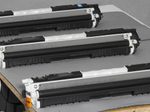 dots Toner kompatibel zu HP 3x 126A (CF341A), 3er-Set cyan, magenta, gelb