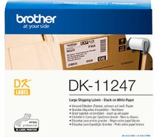 Brother Einzel-Etiketten Brother Etikettenrolle DK11247 DK11247 164 mm x 103 mm weiß