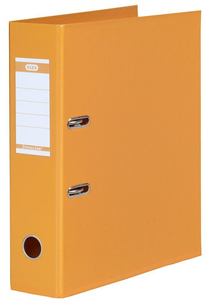 ELBA Ordner Rückenbreite 8 cm DIN A4 Kunststoff orange