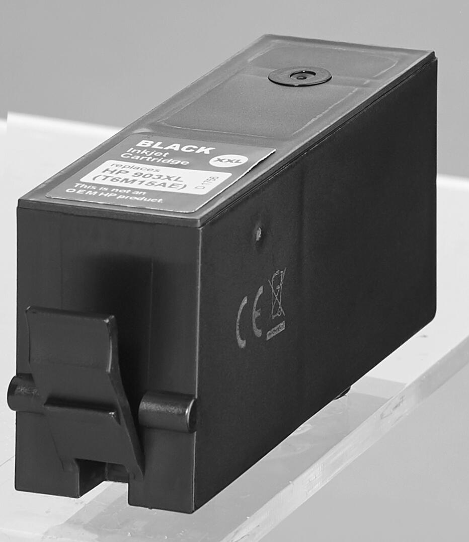 dots Druckerpatrone kompatibel zu HP 903XL (T6M15AE) schwarz