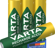 VARTA Recharge Accu Power AAA 1000 mAh Blister 4