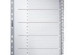 LEITZ Ordnerregister Vollformat 1-20 DIN A4