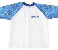 Pelikan Jungen Kinder Malschürze weiß/blau