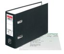 herlitz Ordner Rückenbreite 8 cm DIN A5 quer Karton schwarz