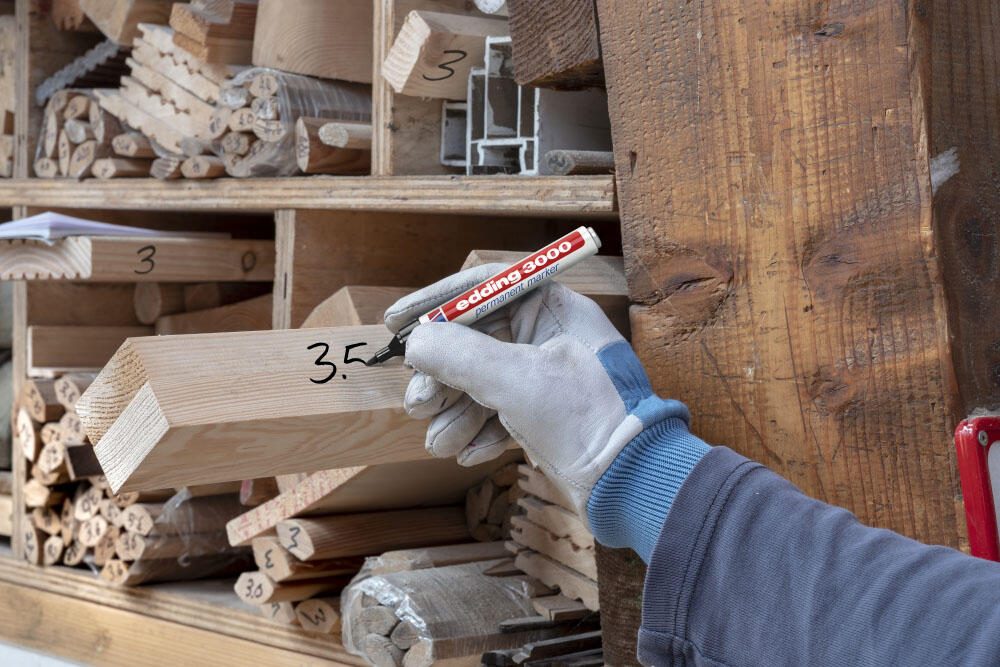 edding Permanentmarker 1.5 - 3.0 mm Gelb