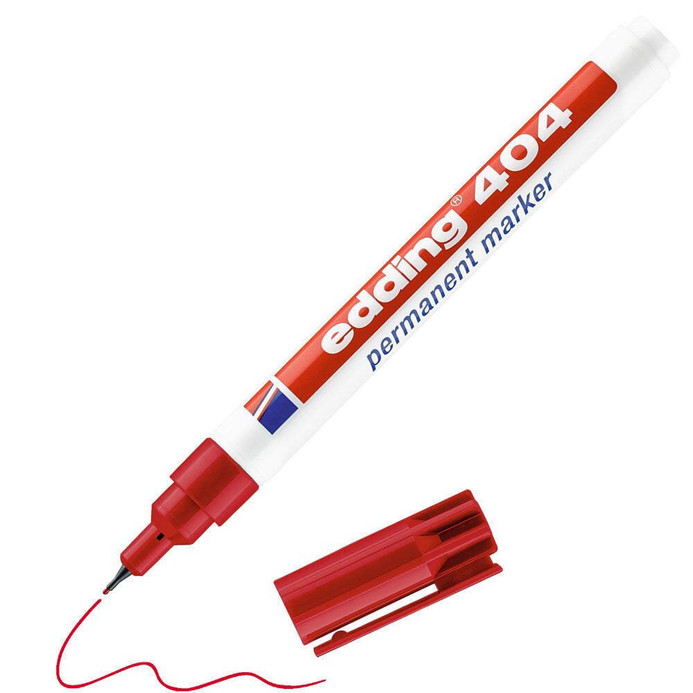 edding Permanentmarker 0.75 mm Rot