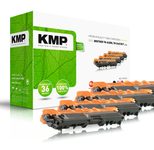 KMP Toner B-T58V schwarz, cyan, magenta, gelb kompatibel zu brother TN-242BK/TN-246CMY, 4er-Set