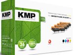 KMP Toner B-T58V schwarz, cyan, magenta, gelb kompatibel zu brother TN-242BK/TN-246CMY, 4er-Set