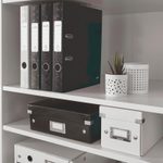 LEITZ Ordner Rückenbreite 5 cm DIN A4 Karton schwarz