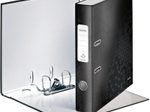 LEITZ Ordner Rückenbreite 5 cm DIN A4 Karton schwarz
