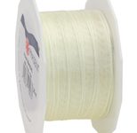 PRÄSENT Geschenkbänder 10 mm x 25 m creme