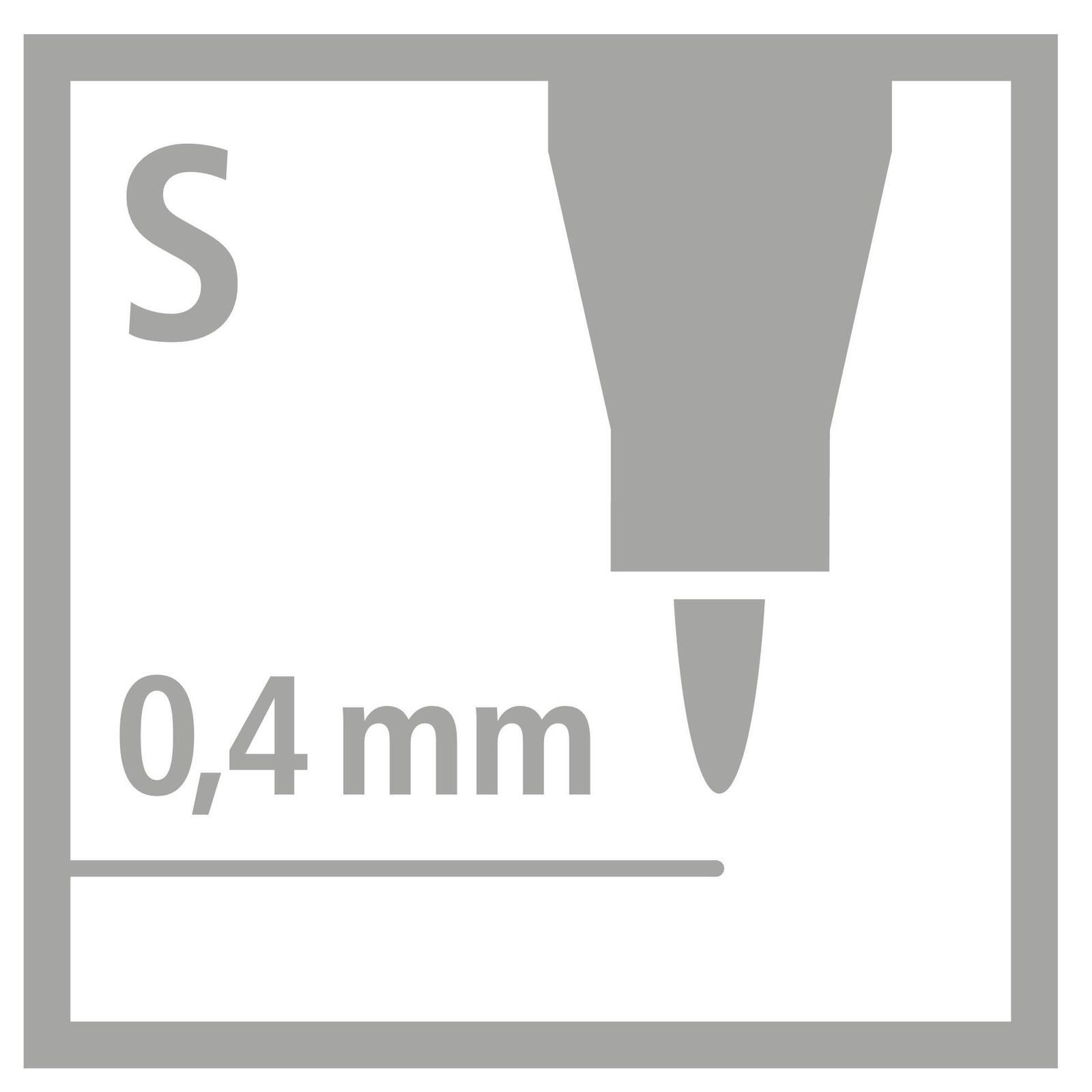 STABILO Permanentmarker 0.4 cm Mehrfarbig