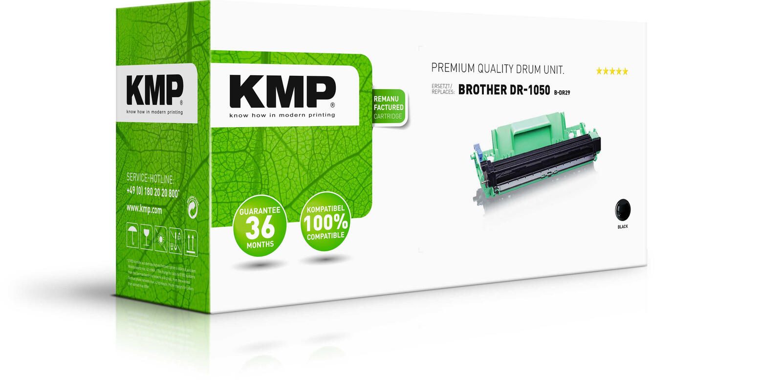 KMP Trommel B-DR29 schwarz kompatibel zu brother DR-1050