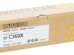 RICOH Original Toner SP C360X gelb