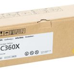 RICOH Original Toner SP C360X gelb